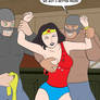 Wonder Girl - Bank Robbery