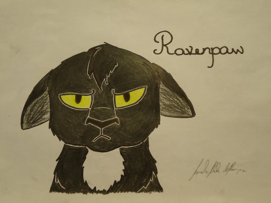 Warrior Cats - Ravenpaw by Me-and-Cats-S2 on DeviantArt