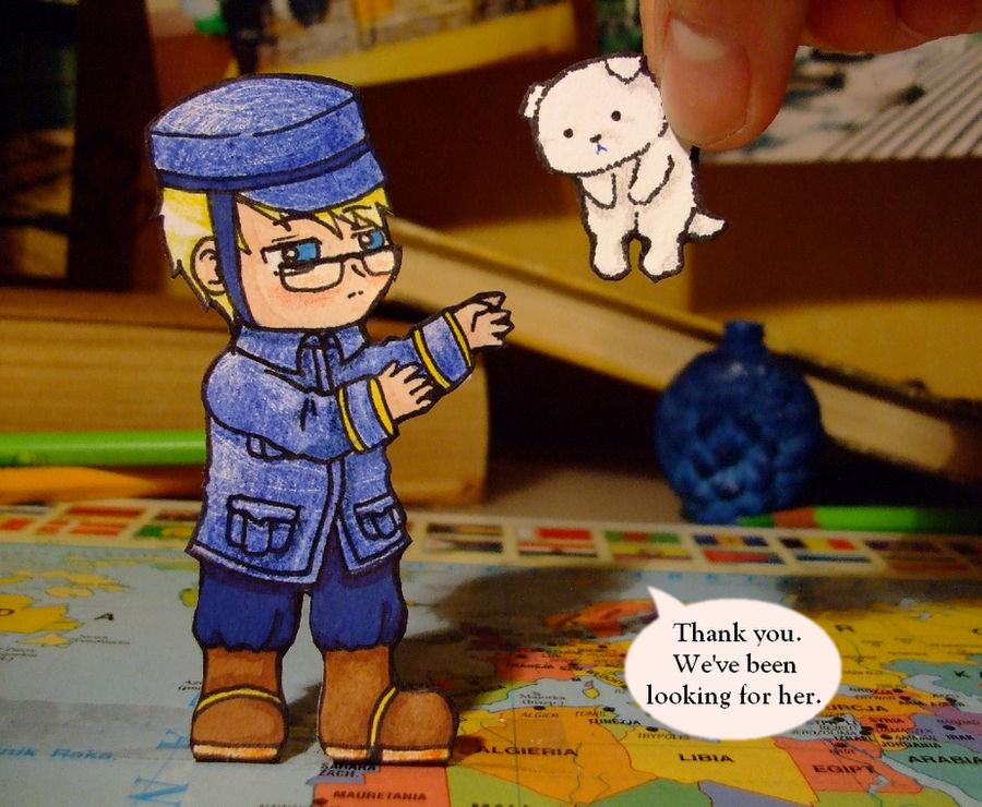 Paperchild- Sweden by Moony006