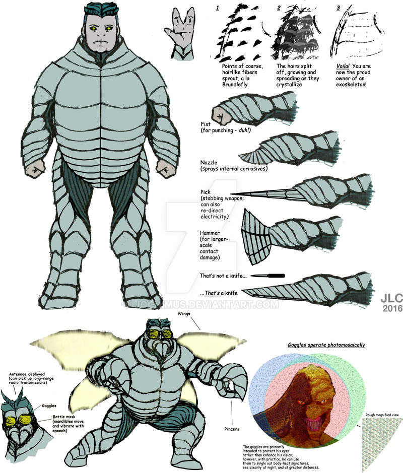 Manhan Bug Man-Bug Rehashery by Jochimus on DeviantArt