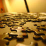 Puzzle Pieces Stock