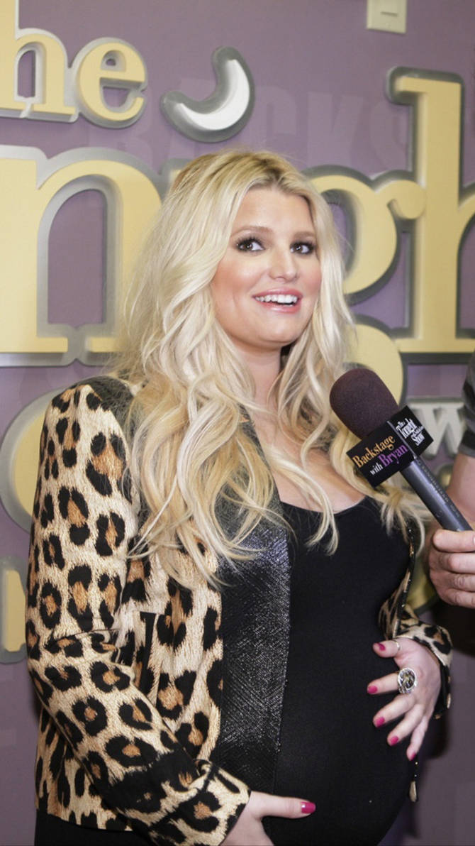 Heavily Pregnant Jessica Simpson I 78 By Jerry999999 On Deviantart 