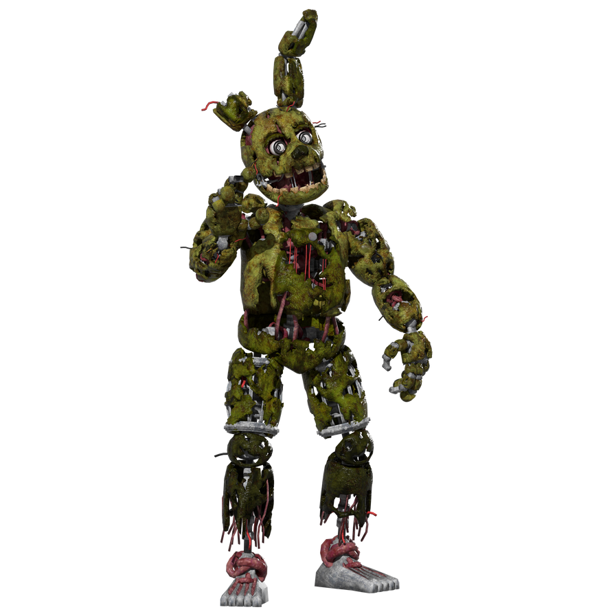 Springtrap Ar Version FNAF AR:SD Springtrap Render (fanmade) by SpartanCowboy07 on DeviantArt