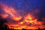 The Sky Is On Fire by fotografka