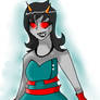 Terezi in a dress. Wowee.