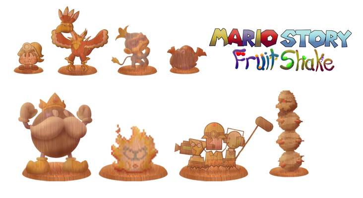 Totems (Mario Story Fruit Shake)