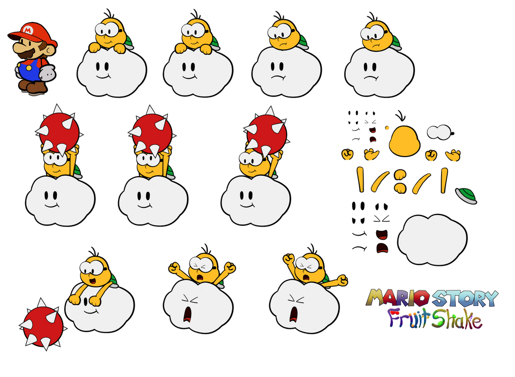 Lakitu (Mario Story Fruit Shake)