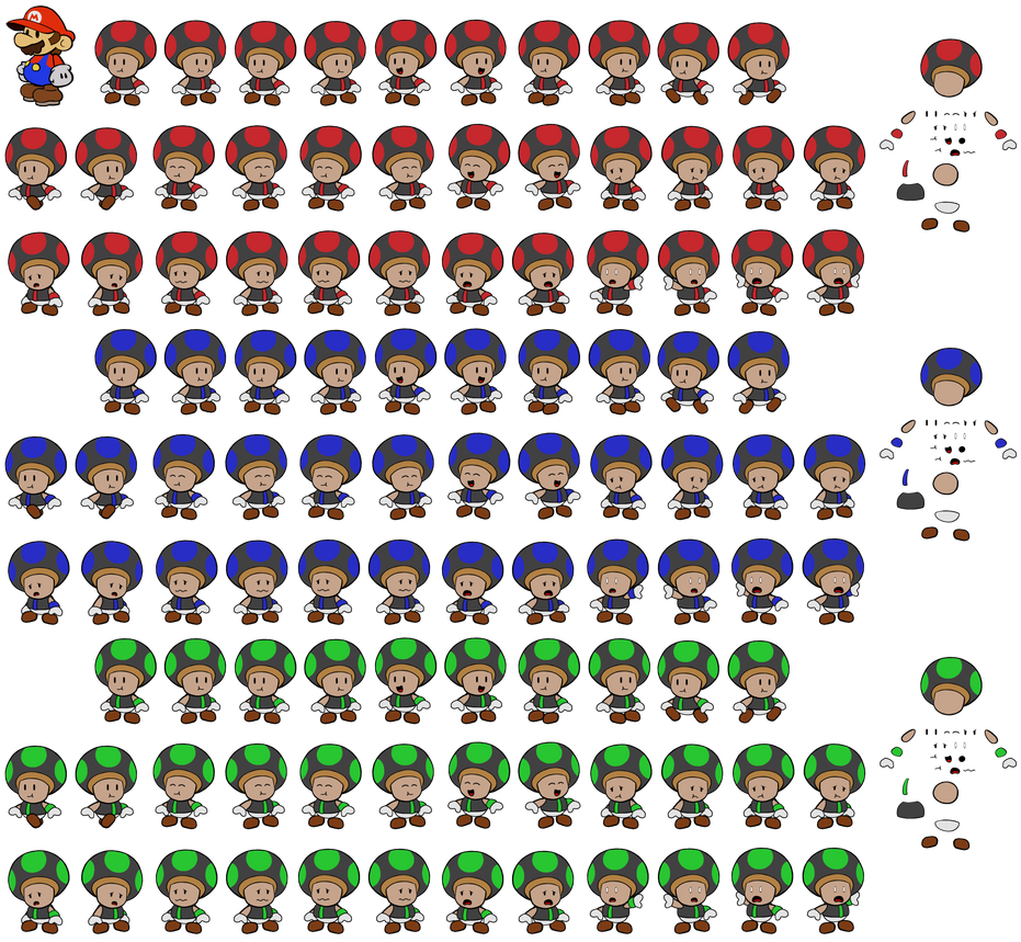 Excess Train Conductors (Paper Mario Style) by DerekminyA on DeviantArt