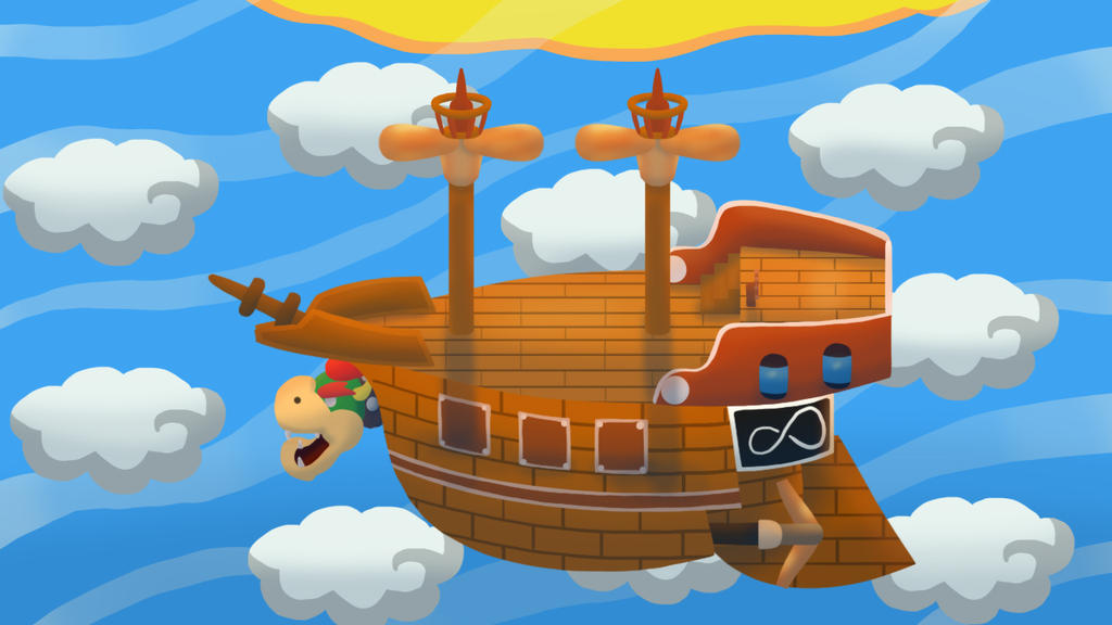 Fruit Shake- Koopa Clan Airship by DerekminyA on DeviantArt