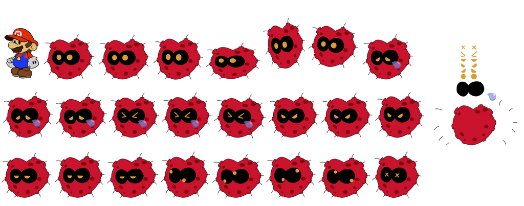 Tubba's Heart (Paper Mario Style) by DerekminyA on DeviantArt