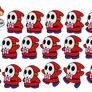 Emcee Shy Guy (Paper Mario-Style, Modern)