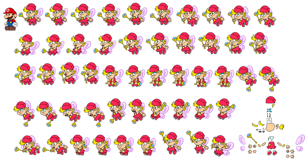 Wanda (Paper Mario-Style) by DerekminyA on DeviantArt