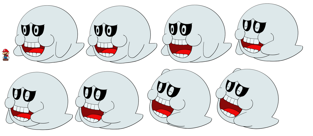 Boohemoth PG 1 (Paper Mario-Style) by DerekminyA on DeviantArt