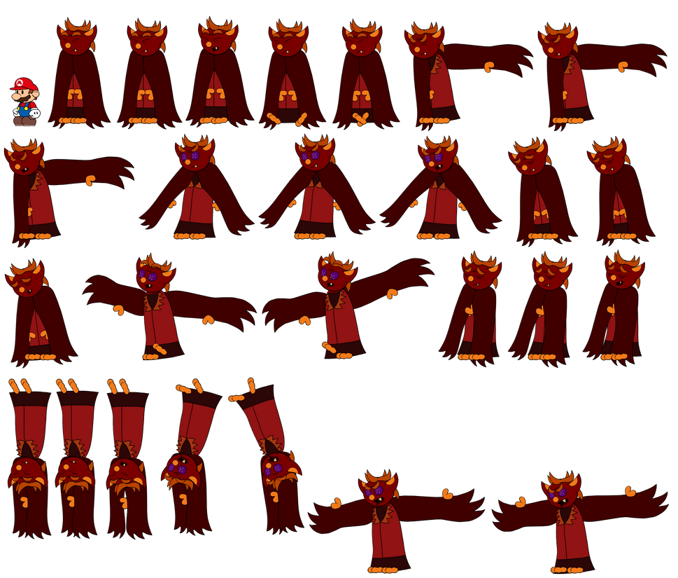 Maestro Crimsopire (Paper Mario Relic Hunter) PG 1 by DerekminyA on ...