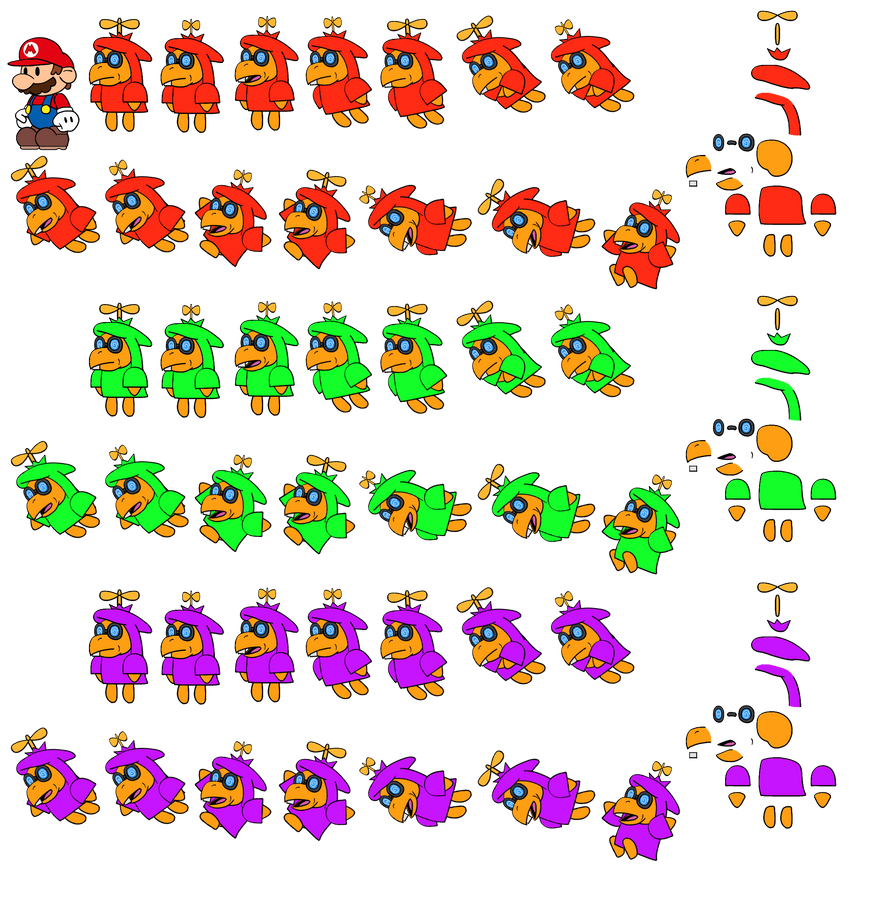Toady Toady (Paper Mario-Style) by DerekminyA on DeviantArt