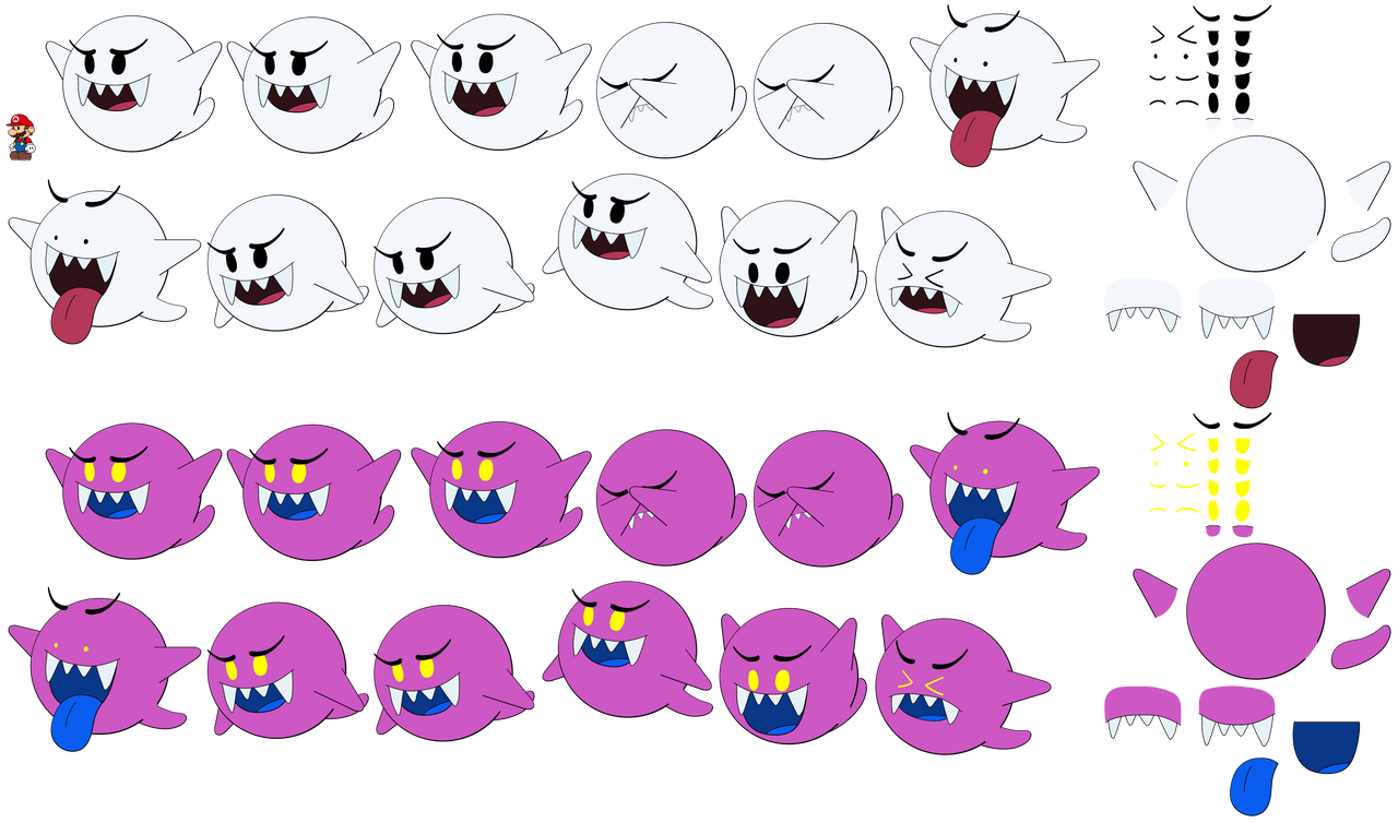 Atomic Boo (Paper Mario-Style) PG 1 by DerekminyA on DeviantArt