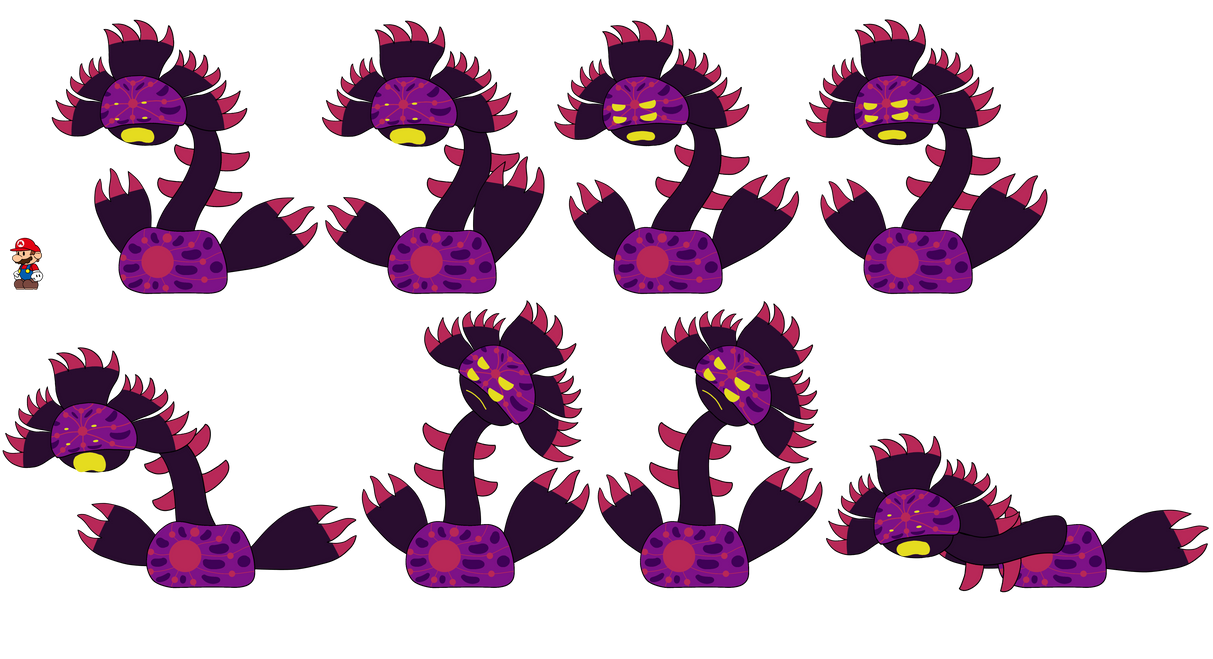 Shroomflora PG 3 (Paper Mario Relic Hunter) by DerekminyA on DeviantArt