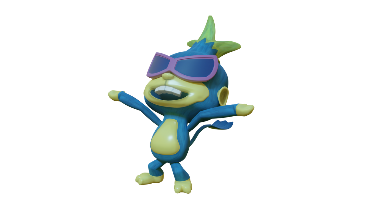 Chipmunk Mario The Chimp (Super Mario Galaxy) by DerekminyA on DeviantArt