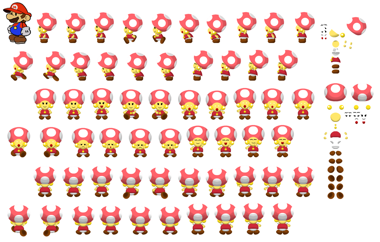 Toadiko Toadiko (Mario and Luigi 3DS-Style) by DerekminyA on DeviantArt