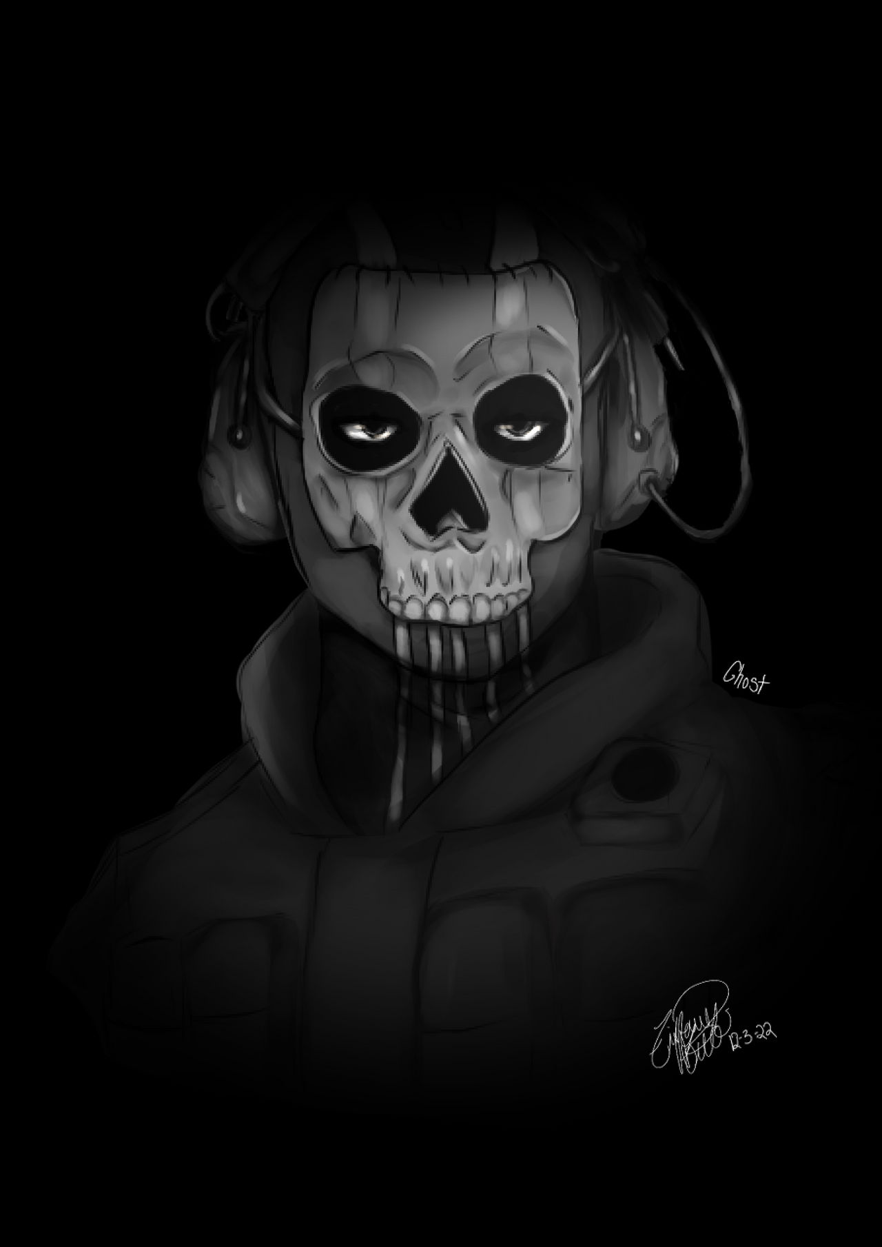 Simon 'Ghost' Riley by LvndrrRose on DeviantArt