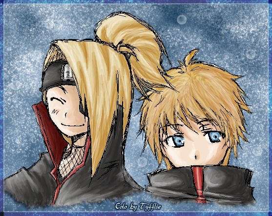 Deidara senpai and sasori