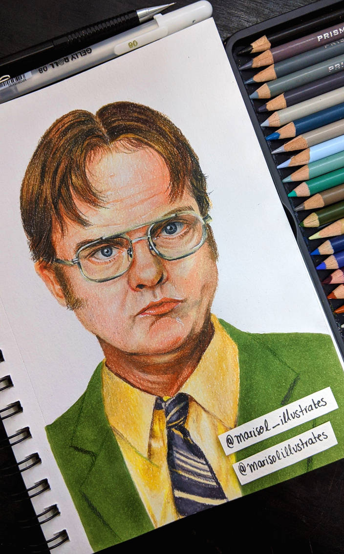 DWIGHT SCHRUTE By Marisolillustrates On DeviantArt