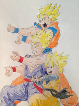 Family Kamehameha (Dragon Ball Z)