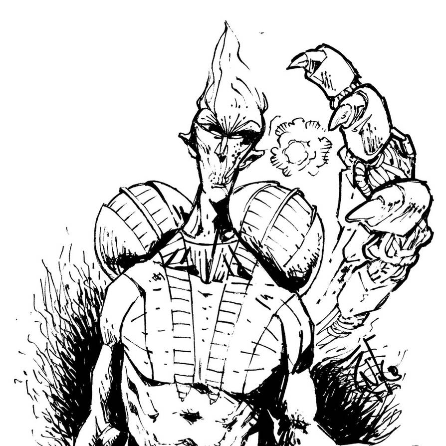 Inktober 2018 Day 1 by RobNiko