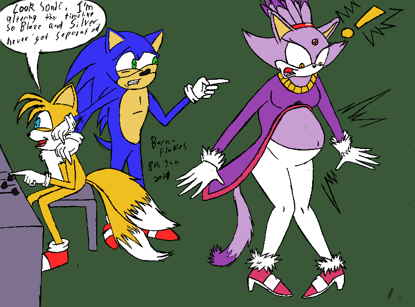 Blaze gets pregged