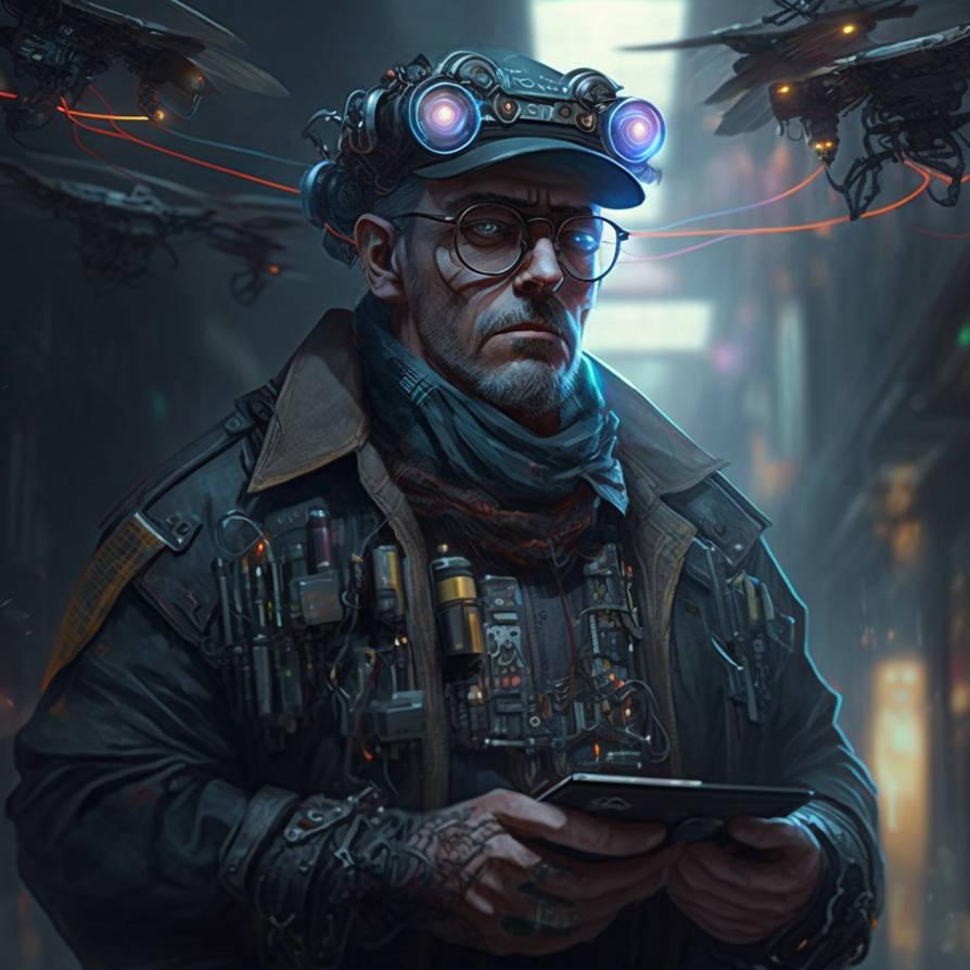 The Rigger, Shadowrun by DustyShelfTV on DeviantArt