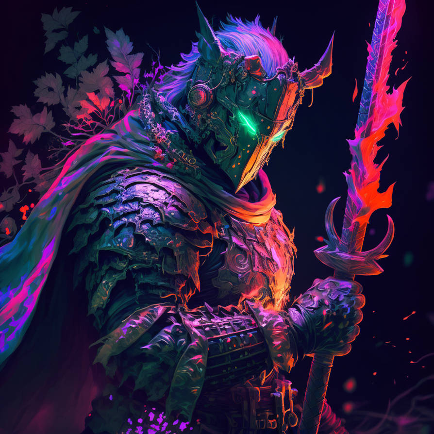 Neon Knight by DustyShelfTV on DeviantArt