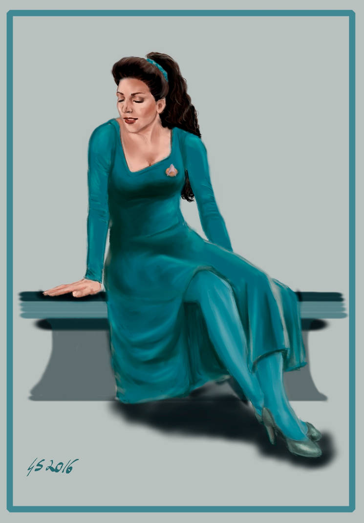 DrawEverythingJune#10 - Deanna Troi (Star Trek) by Dahkur on DeviantArt DrawEverythingJune#10 - Deanna Troi (Star Trek) by Dahkur on DeviantArt