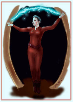 DrawEverythingJune#13 - Kira Nerys (Star Trek)