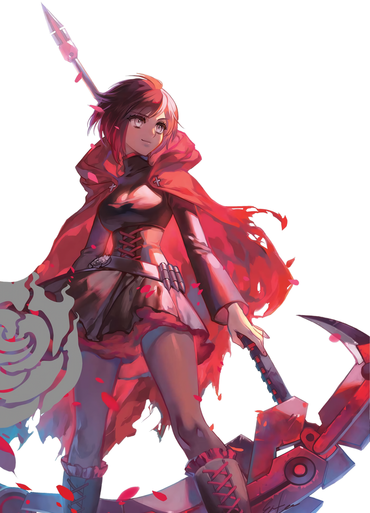 Ruby Rose render by Noobalation on DeviantArt