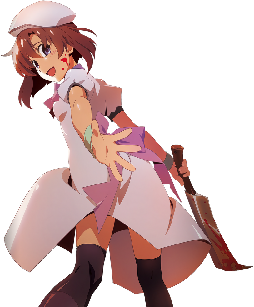 Creepy Rena Ryuugu Rena Ryuugu render by Noobalation on DeviantArt