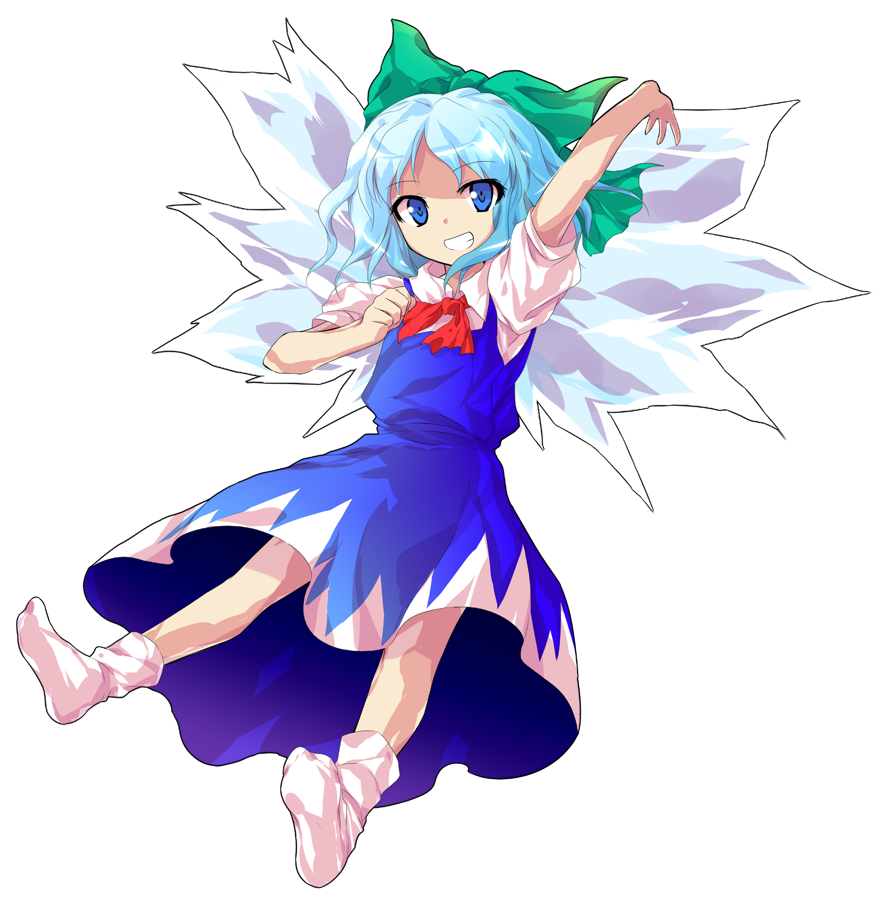 Cirno render by Noobalation on DeviantArt
