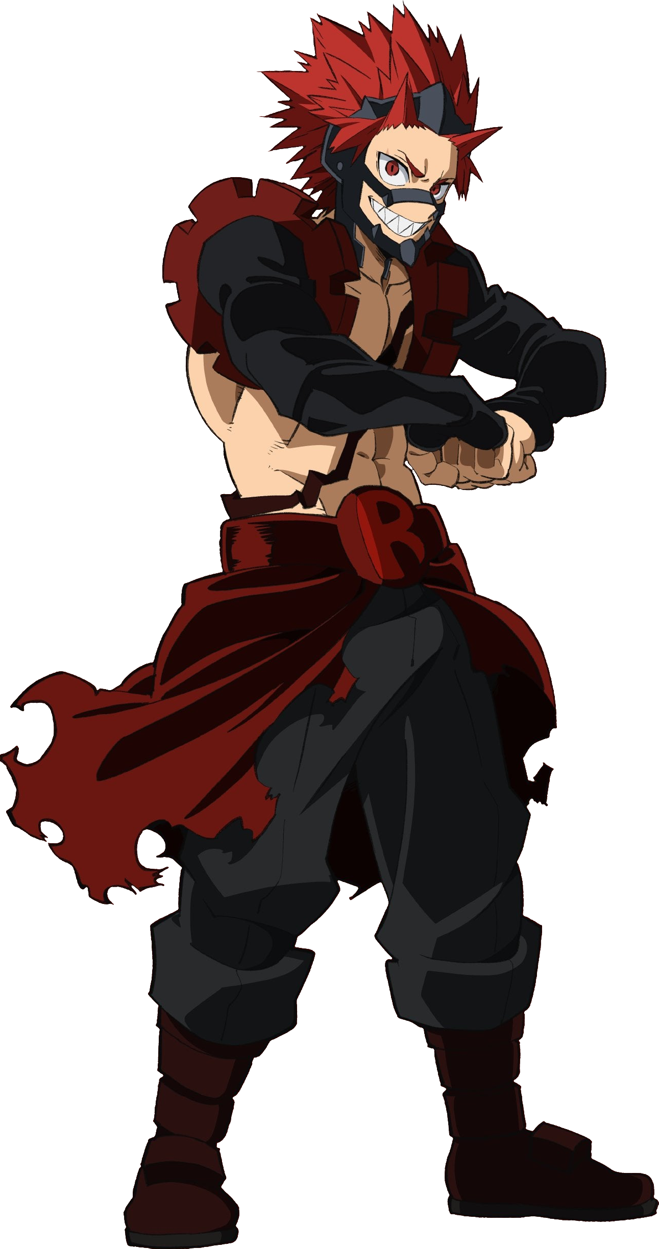 Eijiro Kirishima/Red Riot render by Noobalation on DeviantArt