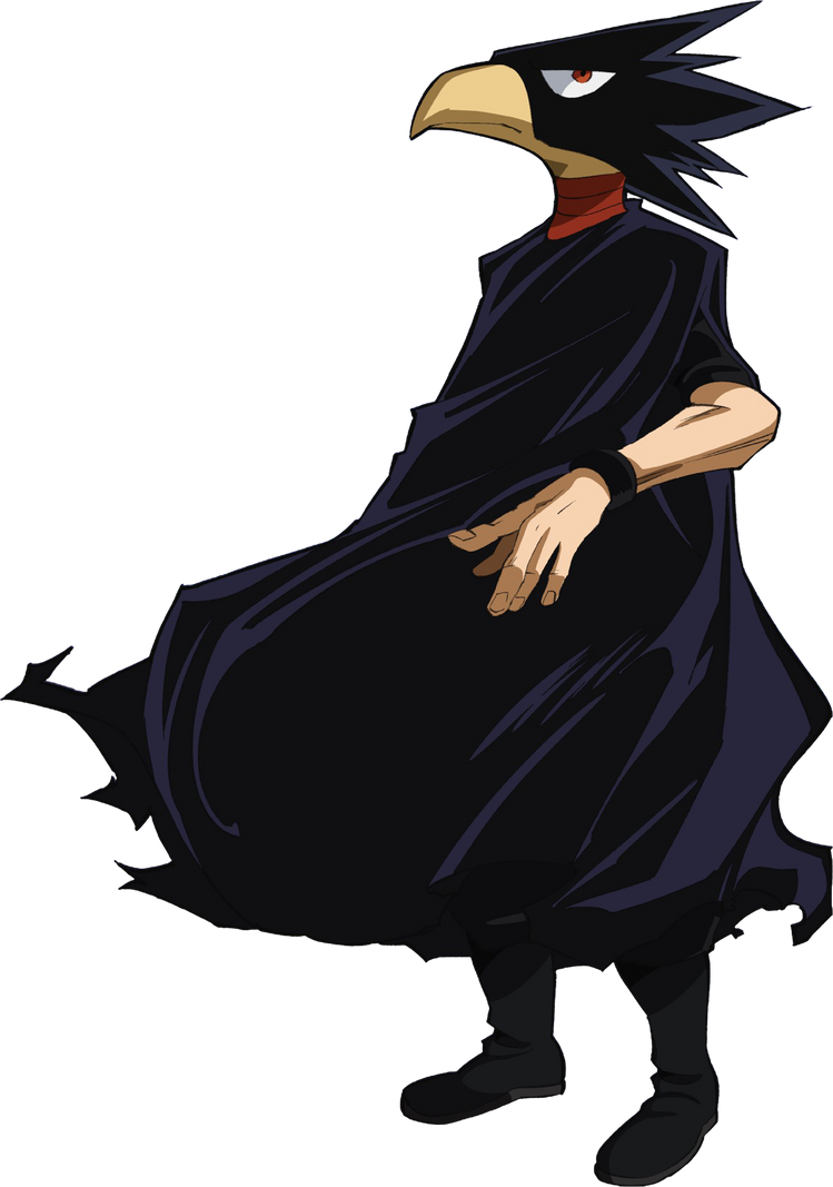 Fumikage Tokoyami/Tsukuyomi render by Noobalation on DeviantArt