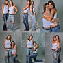 Two Women Pose Reference Stock Premium Content