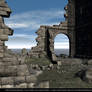 FREE STOCK Background Castle Ruins 2