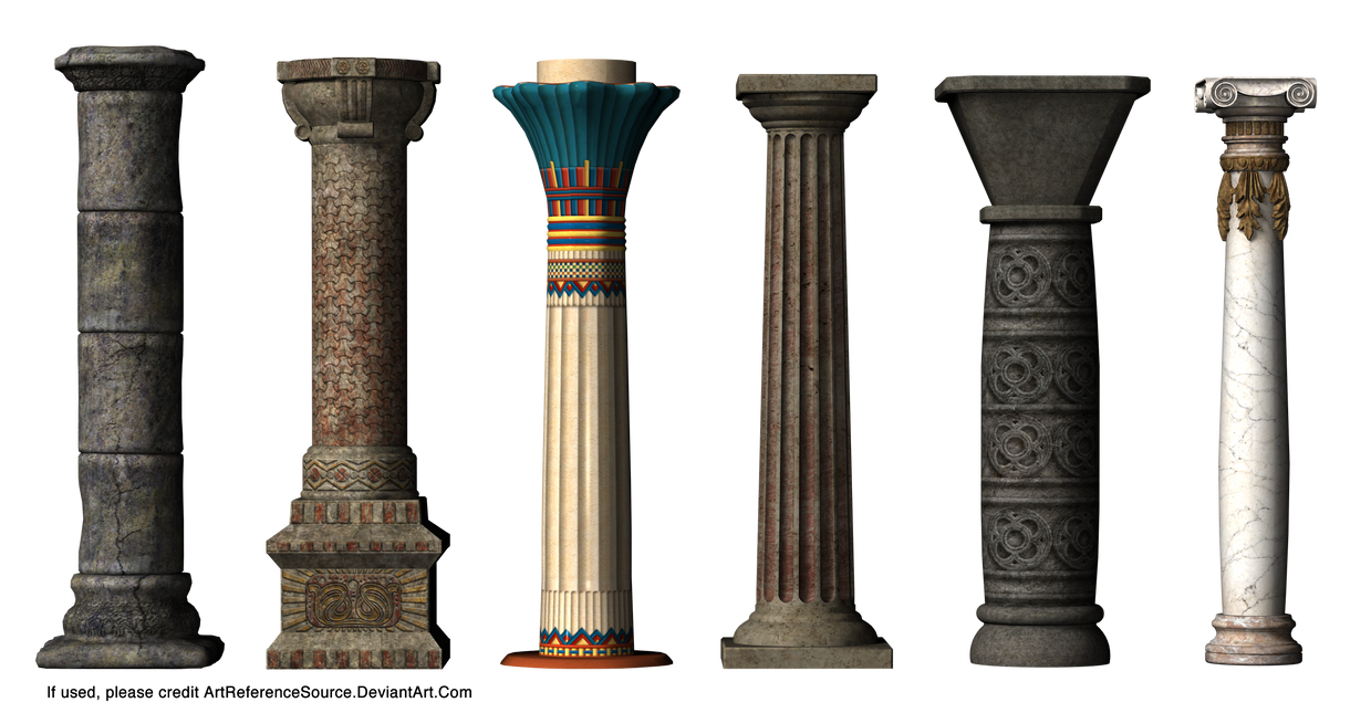 Stock: Column Styles by ArtReferenceSource on DeviantArt