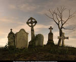 Free Stock Background:  Cemetery