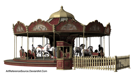 Stock:  Carousel PNG by ArtReferenceSource