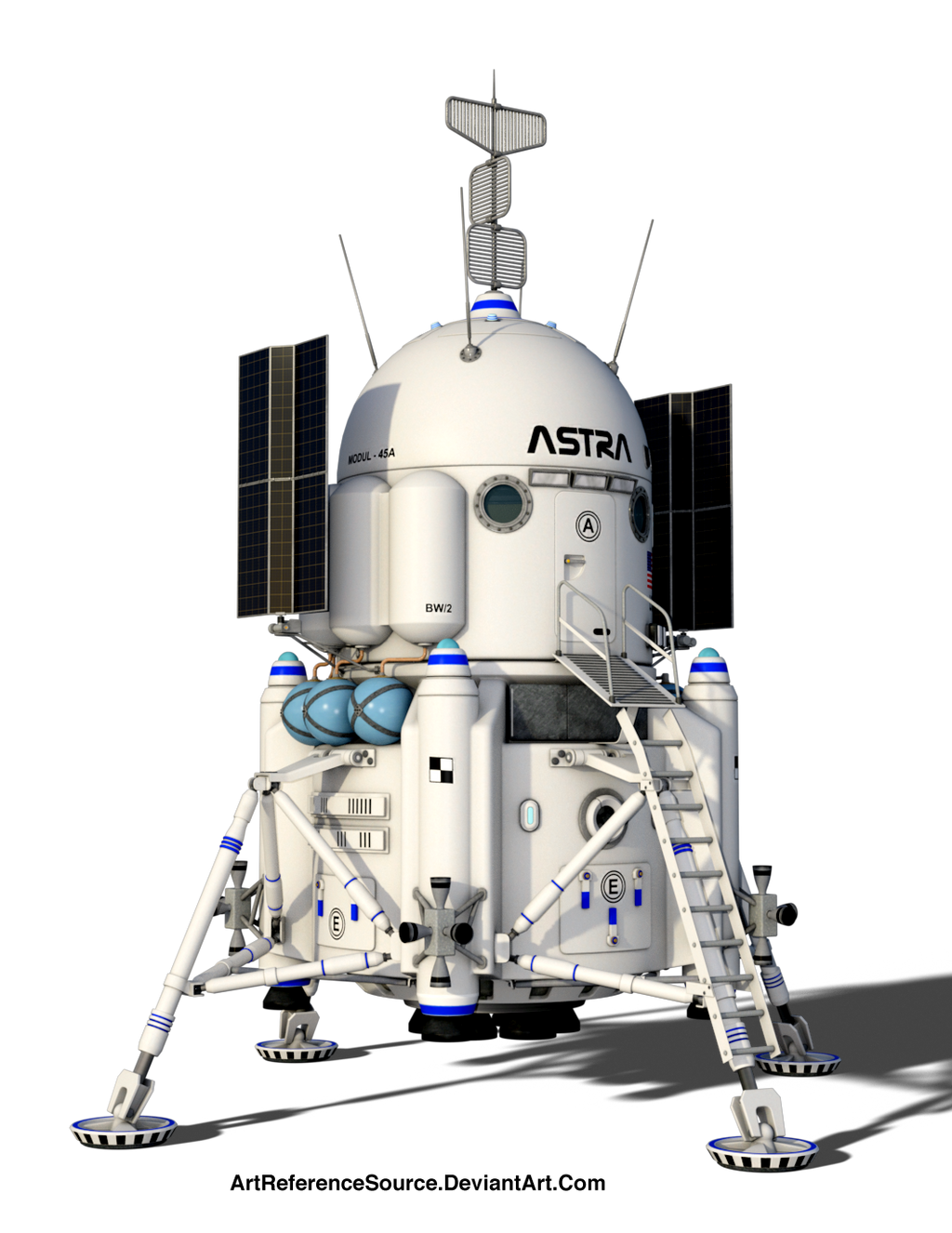 Stock:  Space Lander Module PNG