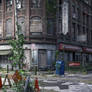 Free Stock Background: Destroyed City Scene