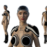 Free Stock PNG:  Synx female droid
