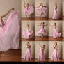 Stock:  Poppy Seed 12 Ballet Poses in Pink Gown