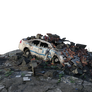 Free PNG:  Urban Ruins Police Car