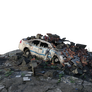 Free PNG: Urban Ruins Police Car