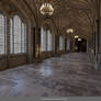 Free Stock PNG:  Beautiful Gothic Hallway